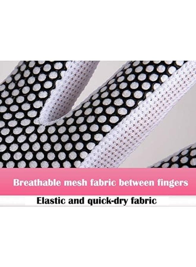 يُسلِّم قفازات جولف نسائية، زوج واحد، نظام إمساك مُحسّن، بارد ومريح - Image 3